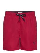 Uspa Swimshorts Aza Men Uimashortsit Red U.S. Polo Assn.