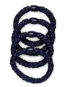 Nkfacc-Arise 4P Hairelastic Hiustarvikkeet Navy Name It