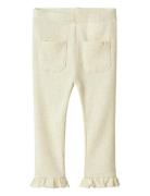 Nbfdarla Slim Legging Lil Bottoms Leggings Cream Lil'Atelier