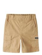 Nmmryan Reg Cargo Twi Shorts 3500-Lp Tb Bottoms Shorts Beige Name It