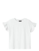 Nlffang Short Capsl. Top Tops T-shirts Short-sleeved White LMTD