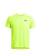 Ua Tech Textured Ss Tops T-shirts Short-sleeved Green Under Armour