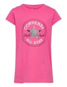 Te-S/S Tee Tops T-shirts Short-sleeved Pink Converse