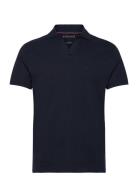 Cotton Linen Terry Reg Polo Tops Polos Short-sleeved Navy Tommy Hilfig...