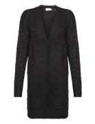 Kaemria Knit Cardigan Tops Knitwear Cardigans Black Kaffe