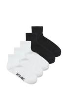 Jacleon Short Tennis Socks 5 Pack Underwear Socks Regular Socks White ...