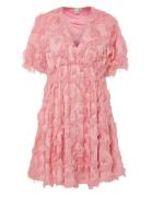Yaspazylla 2/4 Dress - Show Lyhyt Mekko Pink YAS