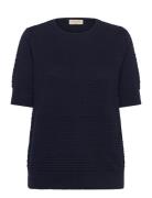 Pullover Tops Knitwear Jumpers Navy FREE/QUENT