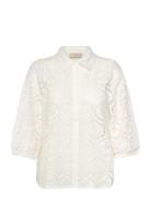 Fqagy-Shirt Tops Shirts Long-sleeved White FREE/QUENT