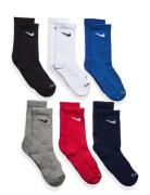 6W-6Pk Crew Sock Sukat Multi/patterned Nike