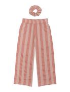 Tnofelia Wide Pants Bottoms Sweatpants Pink The New
