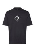 Jumper Tops T-shirts Short-sleeved Black Armani Exchange