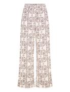 Dante6-Teo Logo Printed Wide Leg Pants Bottoms Trousers Wide Leg Multi...