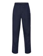 Linen Viscose Pant Bottoms Trousers Navy Tommy Hilfiger