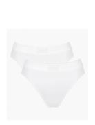 Sloggi Double Comfort T Tai 2P Alushousut Brief Tangat White Sloggi