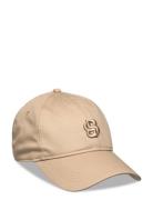 Ari-B-Icon Accessories Headwear Caps Beige BOSS