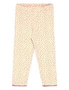 Tnsbodette Pointelle Leggings Bottoms Leggings Beige The New