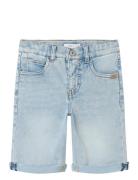 Nkmtheo Xsl Dnm L Shorts 6622-Cl Noos Bottoms Shorts Blue Name It