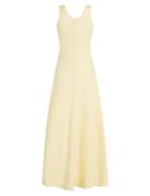 Textured Linen Tank Maxi Dress Maksimekko Juhlamekko Beige Tommy Hilfi...