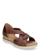 Wedge Sandal Korolliset Sandaalit Brown Gabor