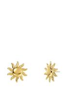 Sun Studs S Accessories Jewellery Earrings Studs Gold Edblad
