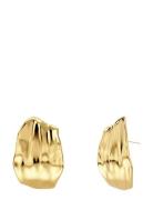 Tidal Studs L Accessories Jewellery Earrings Studs Gold Edblad