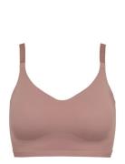 Seamless Bra Lingerie Bras & Tops Soft Bras Bralette Pink Missya