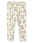 Nbflavo Elf Slim Legging Lil Noos Bottoms Leggings White Lil'Atelier