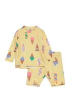 Sunprotection Set Uimashortsit Yellow Lindex