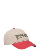 Wwarch Cap Accessories Headwear Caps Beige WOOD WOOD