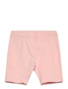 Biker Leggings Solid Bottoms Shorts Pink Lindex