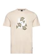 C-Thompson 13 Designers T-shirts Short-sleeved Cream BOSS