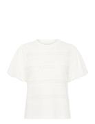Ihmalenna Ss Tops T-shirts & Tops Short-sleeved White ICHI