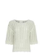 Mschfairyn 2/4 Pullover Tops Knitwear Jumpers Cream MSCH Copenhagen