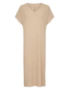 Sc-Delia Polvipituinen Mekko Beige Soyaconcept