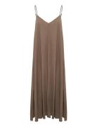 Diasmw Nelly Strap Dress Maksimekko Juhlamekko Brown My Essential Ward...