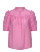 Blouse From Freequent In A Light Material With A Textured Pattern. The...