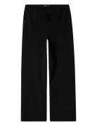 Nlfbenedicte Lw Wide Pant Bottoms Trousers Black LMTD