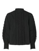 Yasyamina Ls Shirt S. Tops Shirts Long-sleeved Black YAS