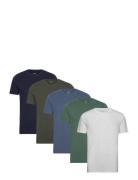 Hco. Guys Knits Tops T-shirts Short-sleeved Multi/patterned Hollister