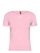 Ua Vanish Seamless Ss Sport T-shirts & Tops Short-sleeved Red Under Ar...