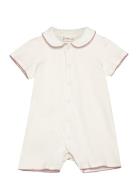 Pyjamas .-- Sunrise Pyjama Sie Jumpsuit Haalari Beige Mango