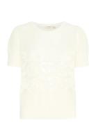 Frhedda Pu 1 Tops Knitwear Jumpers Cream Fransa