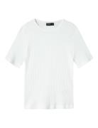 Nlfninusa Ss Short Top Tops T-shirts Short-sleeved White LMTD