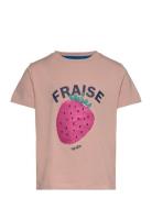 Tnnika S_S Tee Tops T-shirts Short-sleeved Pink The New