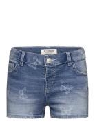 Shorts Denimjersey Butterflies Bottoms Shorts Blue Lindex