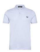 The Fred Perry Shirt Tops Polos Short-sleeved Blue Fred Perry