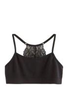 Top Seamless Lace At Back Tenc Night & Underwear Underwear Tops Black ...