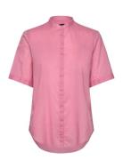 C_Befelina_1 Tops Blouses Short-sleeved Pink BOSS