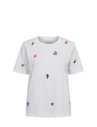 Nuzoey T-Shirt - Gots Tops T-shirts & Tops Short-sleeved White Nümph